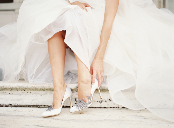 A pair of Manolos for my wedding | Wedding Luxe